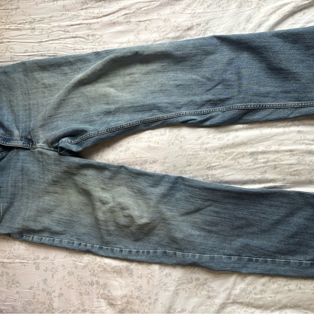 Wrangler Men's Light Blue Relaxed Jeans Size 38